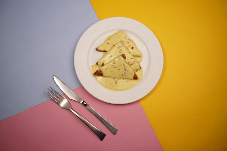 Shahi tukda served on a plate